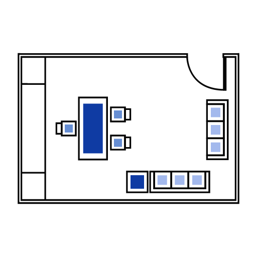 Large Cabin Office Space